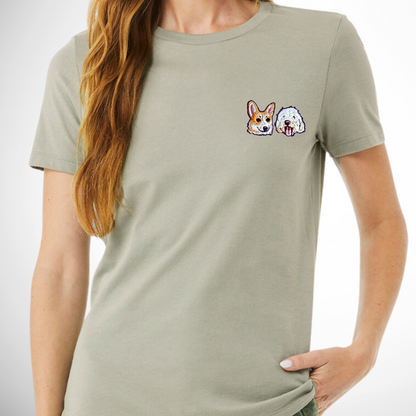 Pet Embroidered T-Shirt (Woman)