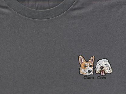Pet Embroidered T-Shirt (Woman)