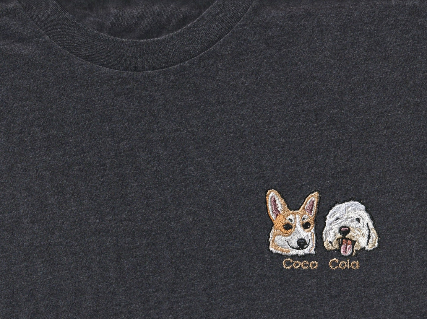 Pet Embroidered T-Shirt (Woman)