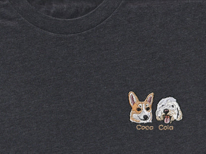 Pet Embroidered T-Shirt (Woman)